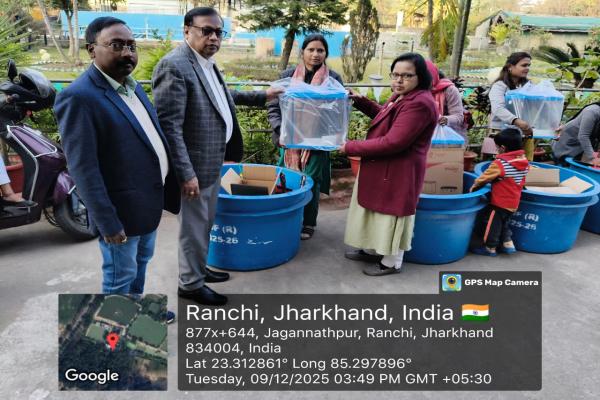 New Beneficiary Ornamental Dry Item & Fish Distribution